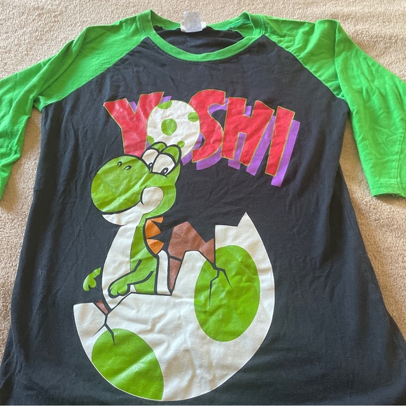 Yoshi 3 qtr sleeved T-shirt - Picture 1 of 2